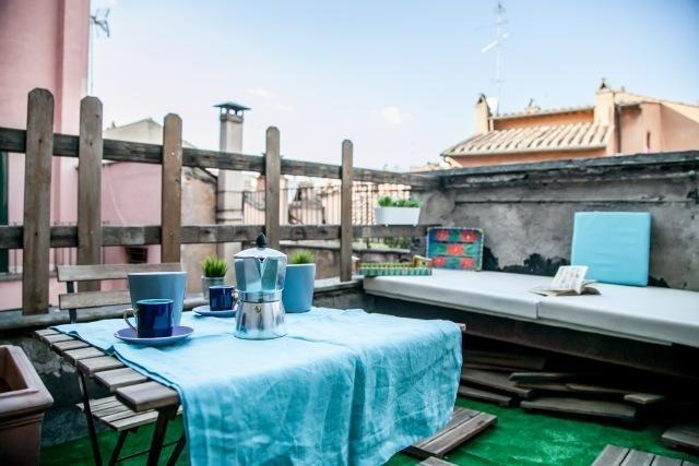 Attico Piazza Navona Villa Рим Стая снимка